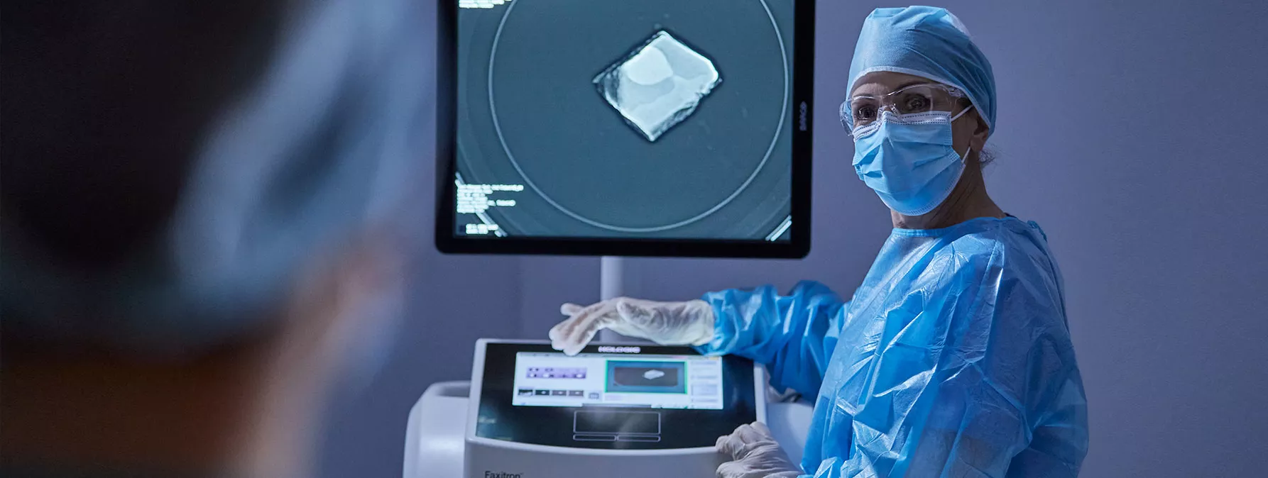 Faxitron® Trident™ with clinician